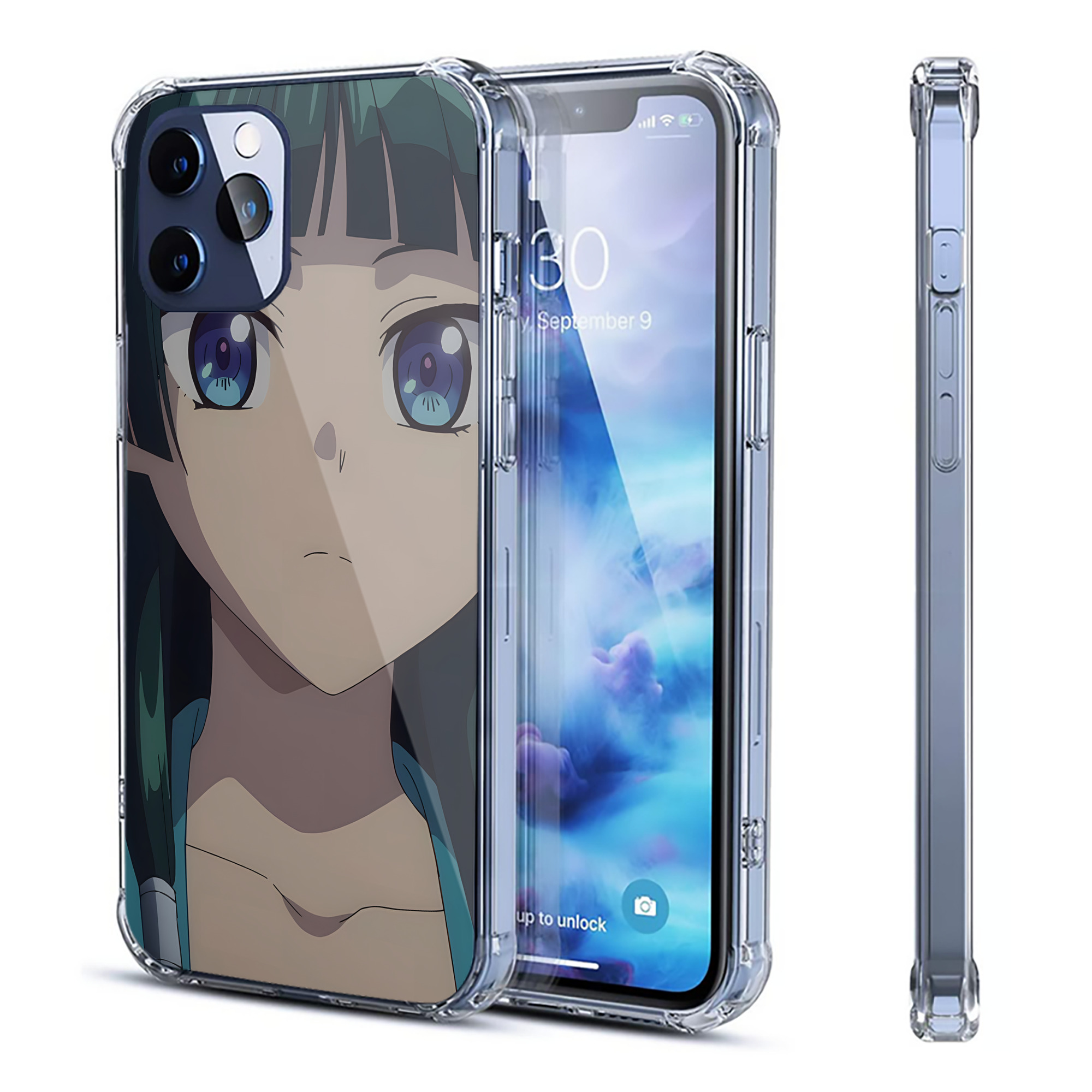 （画像用） 薬屋のひとりごと The Apothecary Diaries 【iPhone 12シリーズ対応】透明スマホケース（クリアソフトケース）